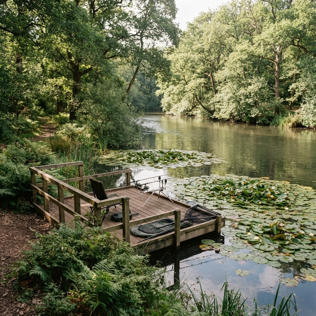 Oakhurst Carp Lake view 1